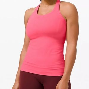 Iululemon cool racerback tank top (RED)